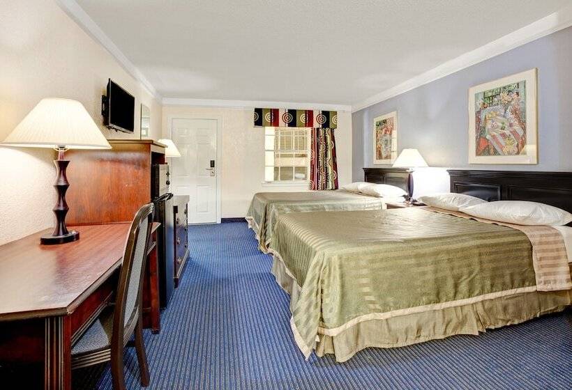 Номер Стандарт 2 Двуспальные Кровати, Travelodge By Wyndham North Richland Hills/dallas/ft Worth