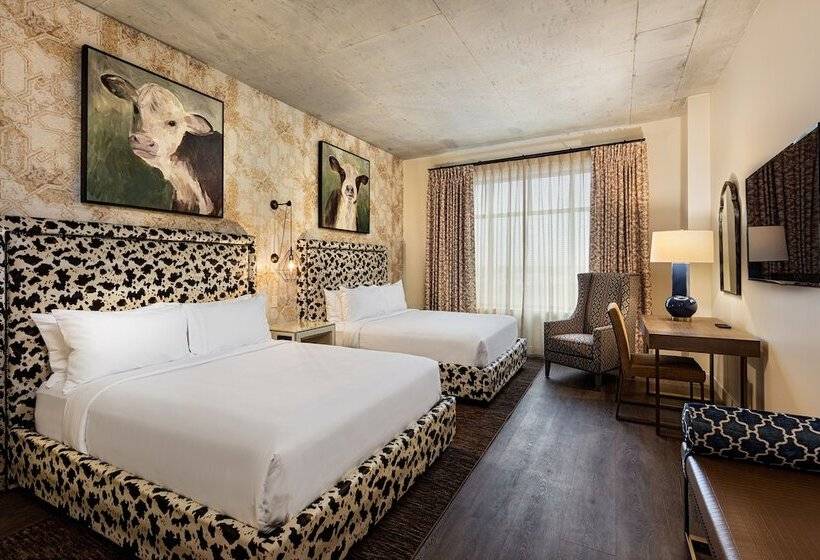 Номер Стандарт 2 Двуспальные Кровати, The Brownwood Hotel & Spa