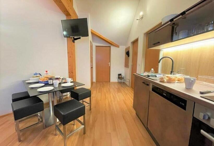 آپارتمان 2 خوابه با بالکن, Haus Heimat Wagrain
