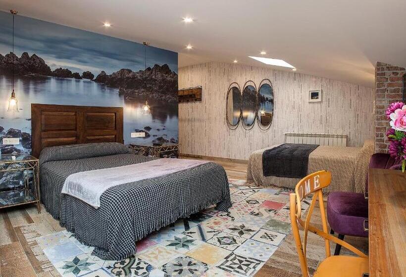 디럭스 룸, Hostal El Aparcamiento