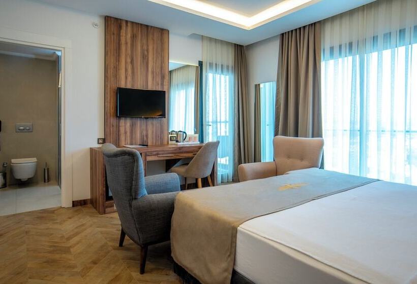 اتاق استاندارد با چشم‌انداز دریا, Maril Beach & Spa Hotel