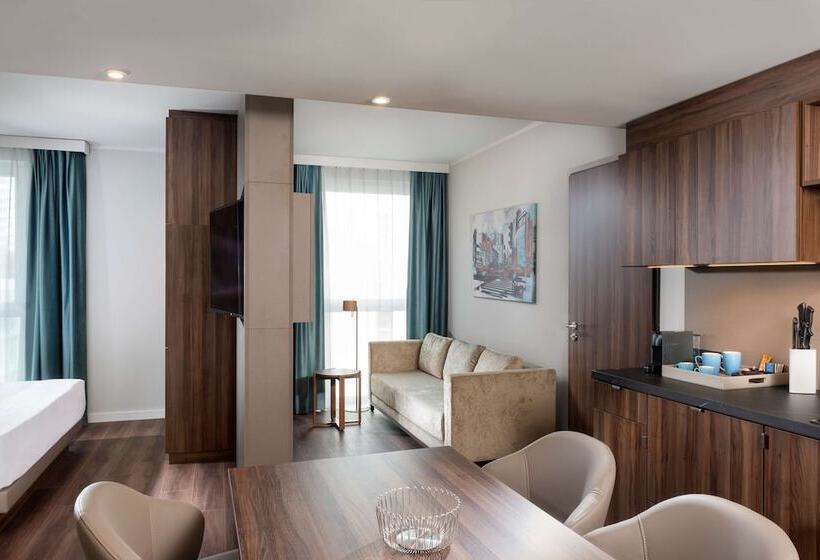 Студия Deluxe, Hyatt House Frankfurt Eschborn