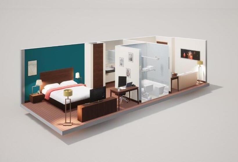 Люкс Кровать Кинг, Comfort Inn & Suites Kenosha Pleasant Prairie