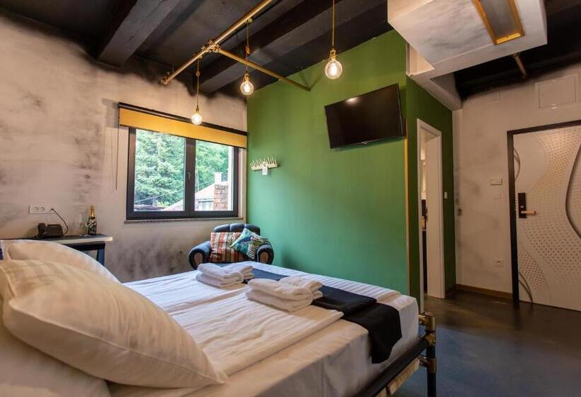 اتاق استاندارد با چشم‌انداز شهر, Timeout Heritage Hotel Zagreb
