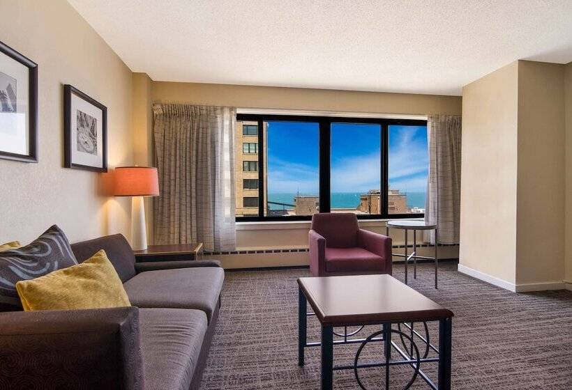Suite met 2 Slaapkamers, Sonesta Es Suites Chicago Downtown Magnificent Mile  Medical