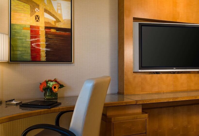 Deluxe Kamer met Kingsize Bed, Hilton San Francisco Airport Bayfront