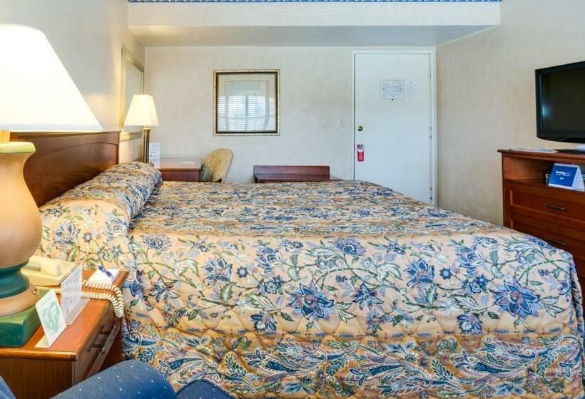 带大床的标准间, Saga Motor Hotel Pasadena