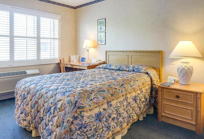 标准间带双人床, Saga Motor Hotel Pasadena