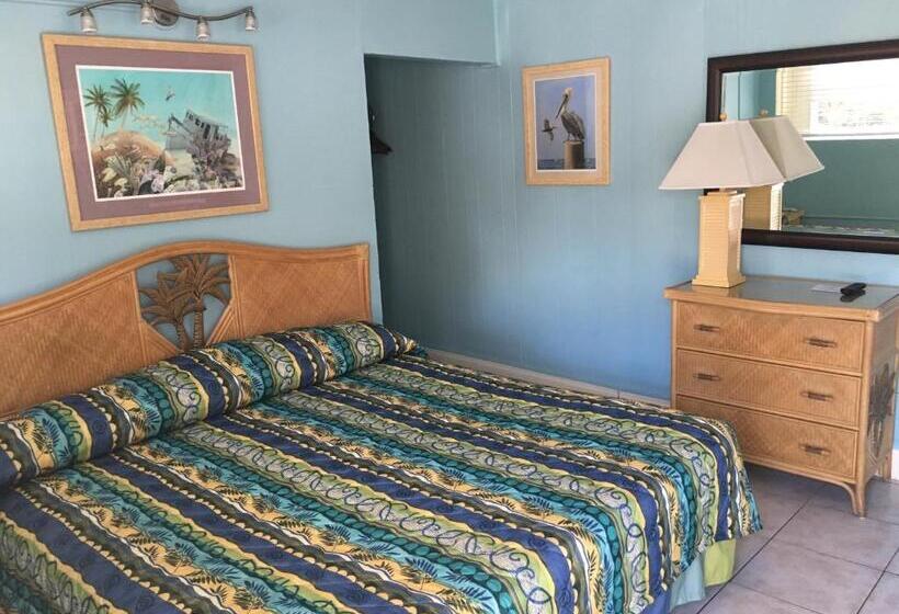 キングサイズベッドのスタンダードルーム, Sea Dell Motel   Marathon