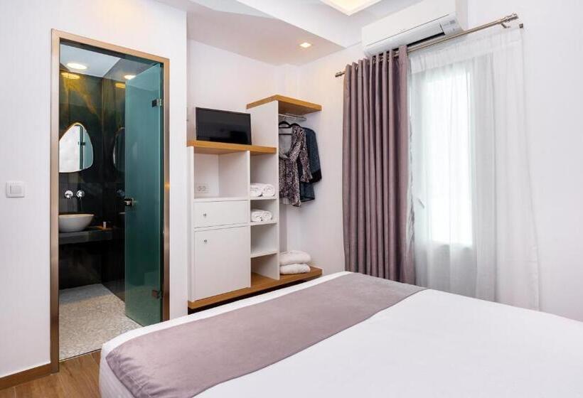 디럭스 룸, Deluxe Hotel Santorini