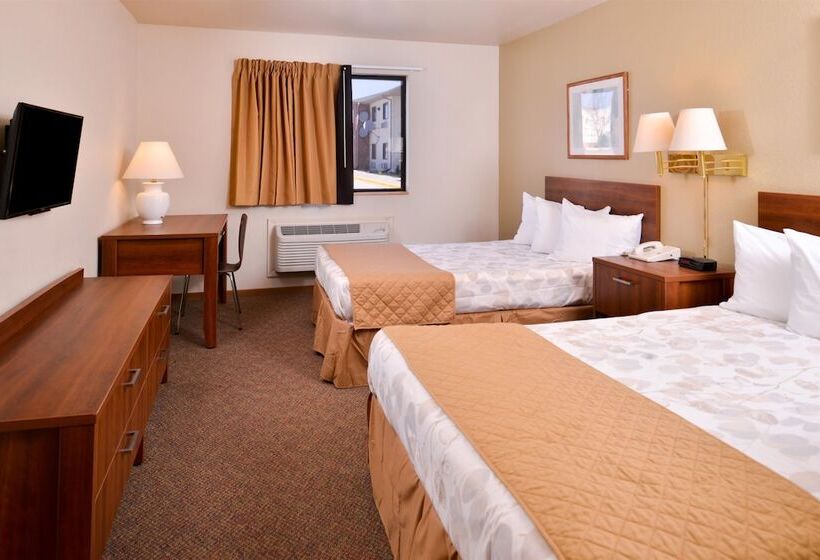 Номер Стандарт 2 Двуспальные Кровати, Americas Best Value Inn Missouri Valley