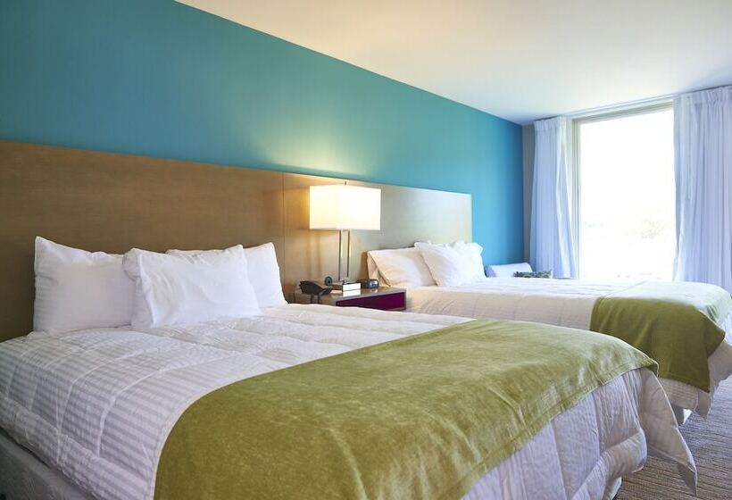 스탠다드 룸 더블 침대 2개, Sunset Beach Resort