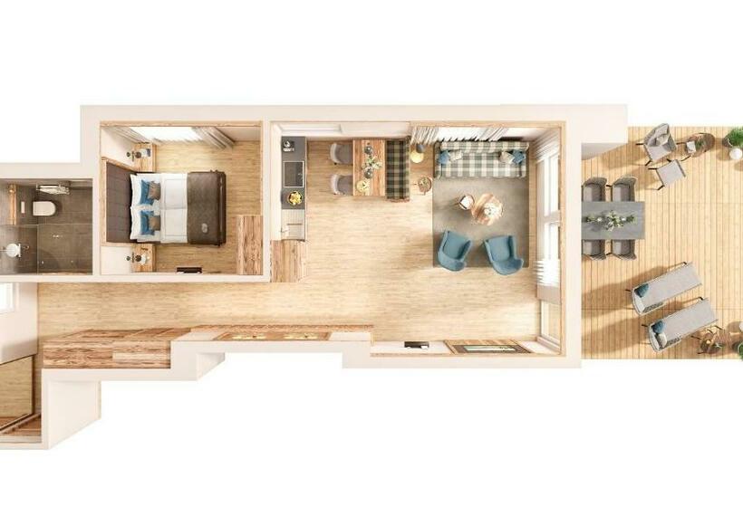 Люкс, Mondi Hotel Tscherms