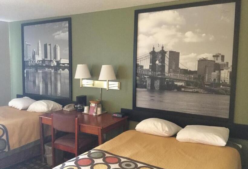 Номер Стандарт 2 Двуспальные Кровати, Super 8 By Wyndham Youngstown/austintown