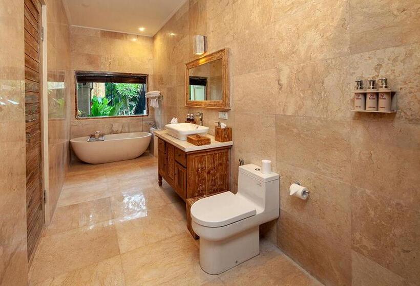Номер Deluxe Вид на Бассейн, The Kalyana Ubud Resort