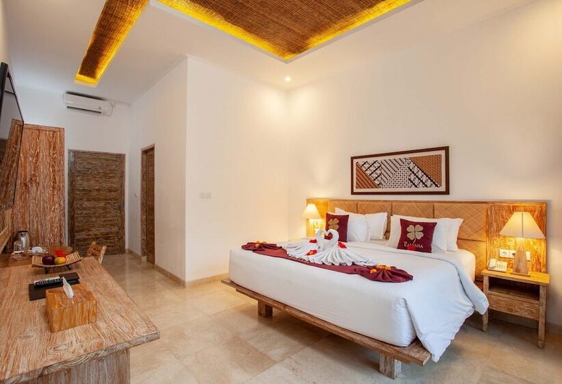 Номер Deluxe Вид на Бассейн, The Kalyana Ubud Resort