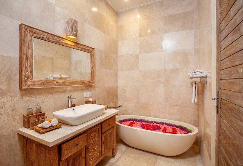 Номер Deluxe Вид на Бассейн, The Kalyana Ubud Resort