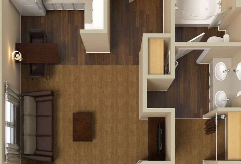 Люкс, Extended Stay America Suites  Jacksonville  Deerwood Park