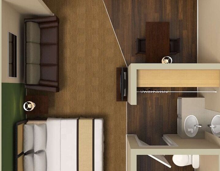 Студия Deluxe, Extended Stay America Suites  Jacksonville  Deerwood Park
