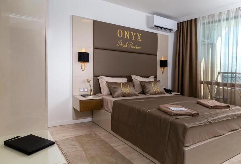 침실 1개 아파트 측면 바다 전망, Onyx Beach Residence   Free Parking & Beach Access
