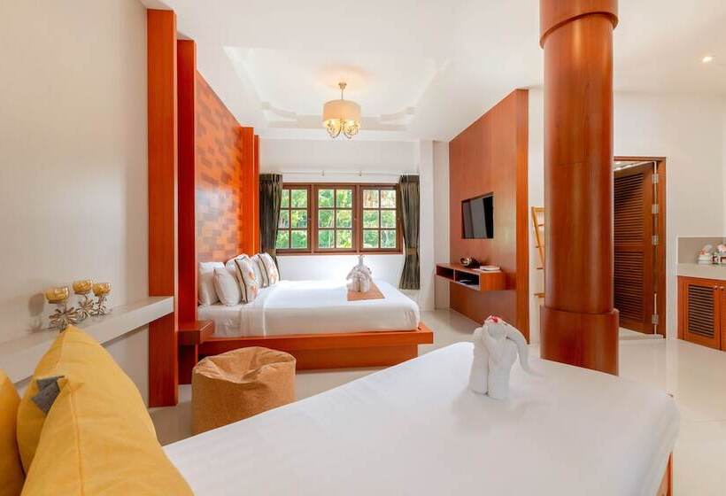 디럭스 방갈로, Club Bamboo Boutique Patong Beach Resort