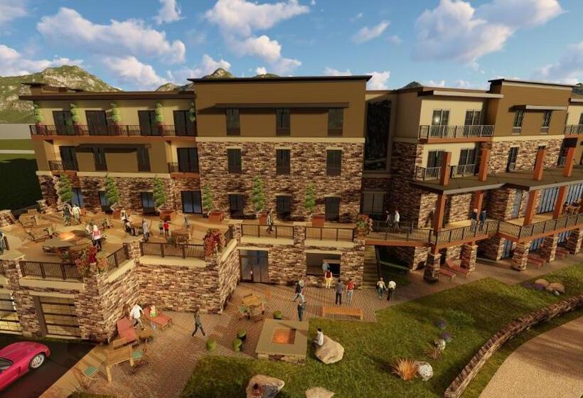Апартаменты 1 Спальня с Балконом, Holiday Inn Express Durango Downtown  Animas River