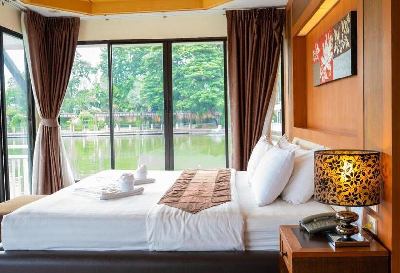 标准间带湖景, Chawalun Resort