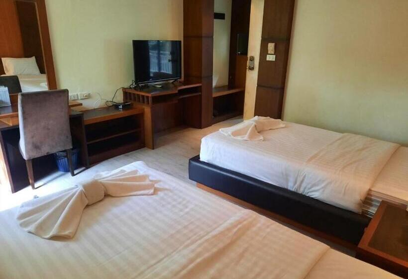 带2个卧室的套房, Chawalun Resort