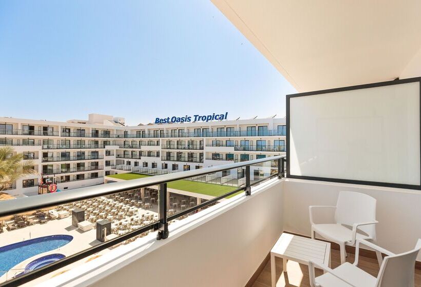 اتاق استاندارد با چشم‌انداز استخر, Best Oasis Tropical
