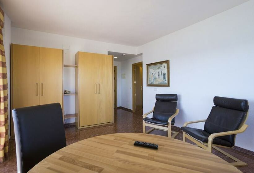 침실 1개 아파트 측면 바다 전망, Apartamentos Bajondillo