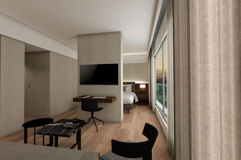 주니어 스위트 킹사이즈 침대, Athens Marriott