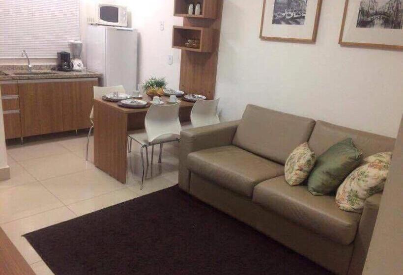 آپارتمان 1 خوابه, Apartamento Condomínio Encontro Das águas Thermas Resort