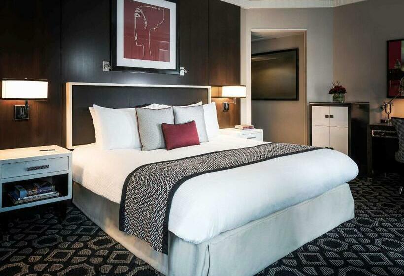 디럭스 룸 킹사이즈 침대, Sofitel Lafayette Square Washington Dc