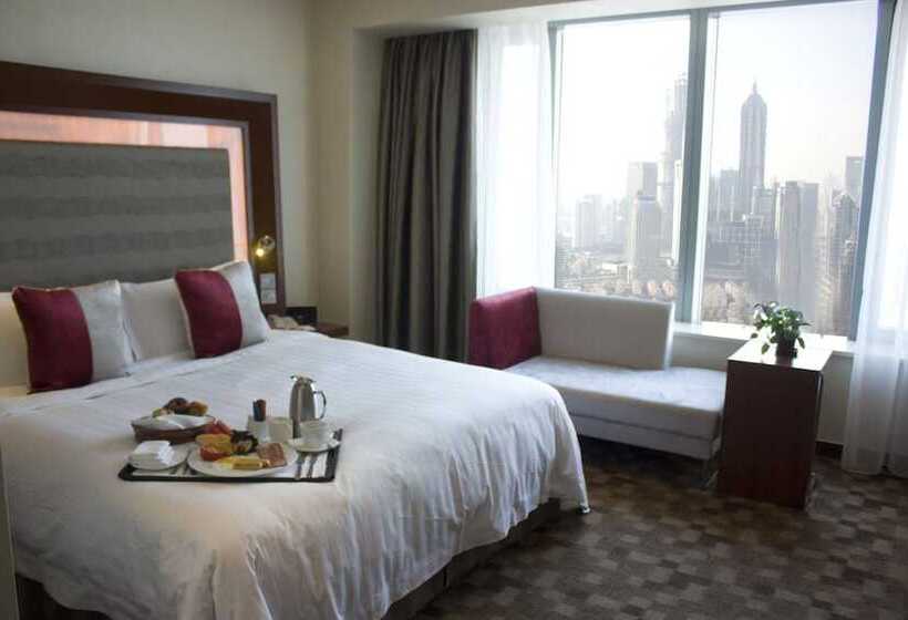 수피리어 룸, Novotel Atlantis Shanghai   Breakfast In The Clouds With River View In The Revolving Restaurant