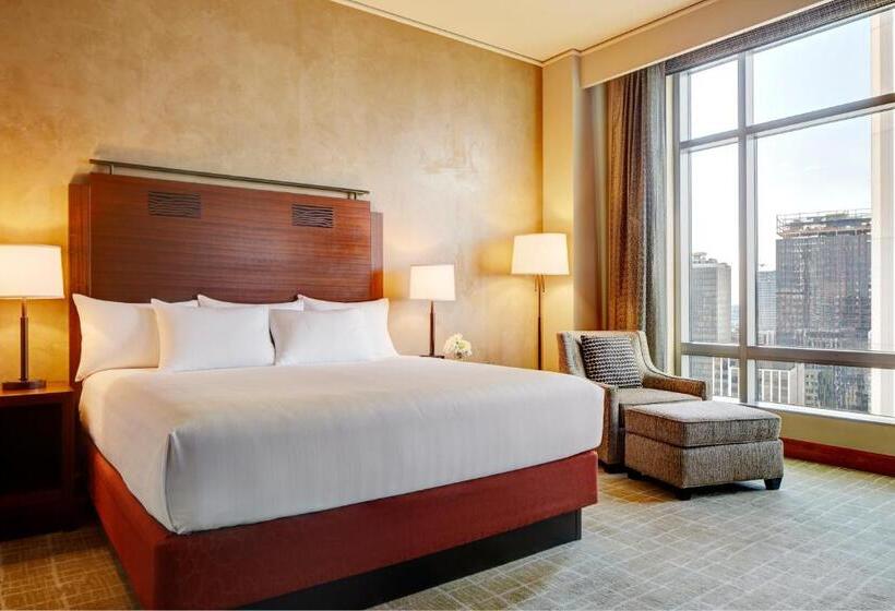 キングサイズベッドのクラブルーム, Grand Hyatt Seattle