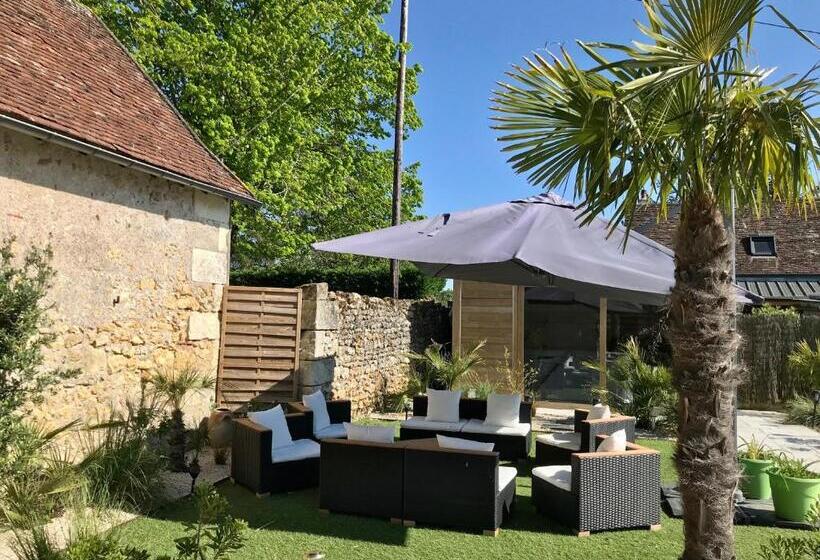 Дом 2 Спальни, Gîte Atypique 2 à 8 Personnes Avec Piscine Jacuzzi Proche Châteaux De La Loire