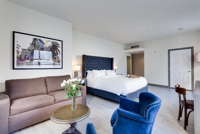 带大床的豪华间, Clinton Hotel South Beach