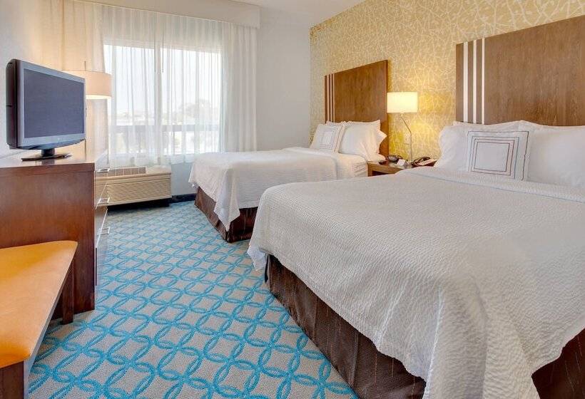 스탠다드 룸 더블 침대 2개, Fairfield Inn & Suites By Marriott San Francisco Airport