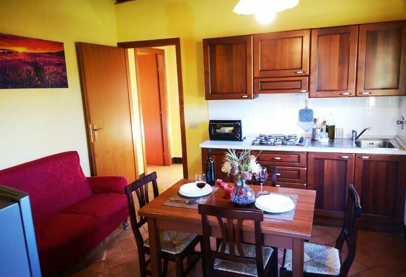 Апартаменты 1 Спальня Вид на Бассейн, Agriturismo Grecinella