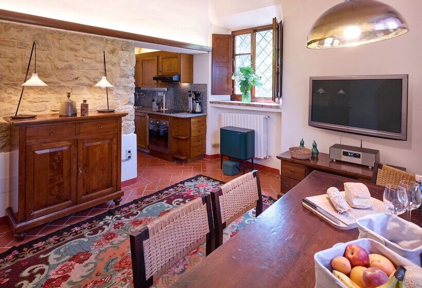 Апартаменты 1 Спальня с Видом, Agriturismo Podere Cortilla