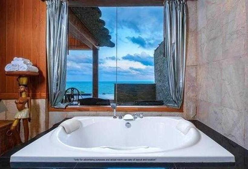 فيلا غرفة نوم واحدة مطلّة علي البحر, Panviman Resort Koh Phangan   Sha Extra Plus