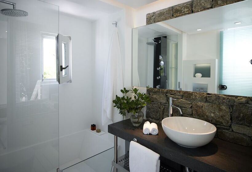 수피리어 룸 바다 전망, Semeli Hotel Mykonos