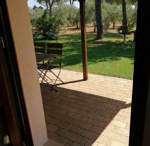 带花园景观的标准三人间, Il Podere Di Sole