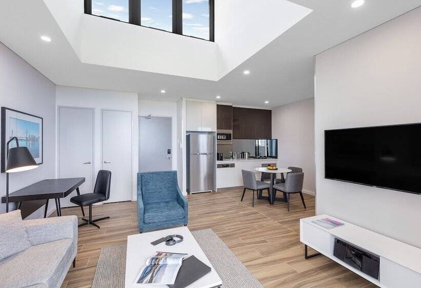 带大床的复式套间, Meriton Suites Coward Street, Mascot