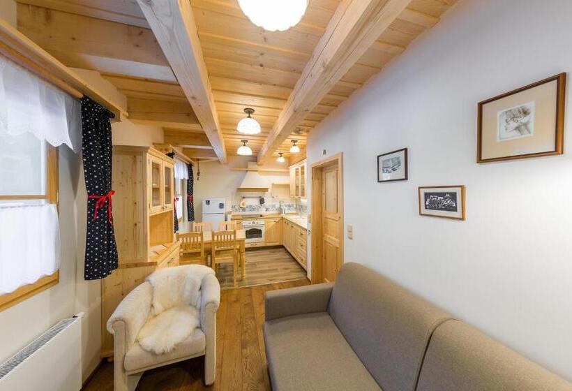 آپارتمان دوبلکس 1 خوابه, Valašské Chalupy Resort