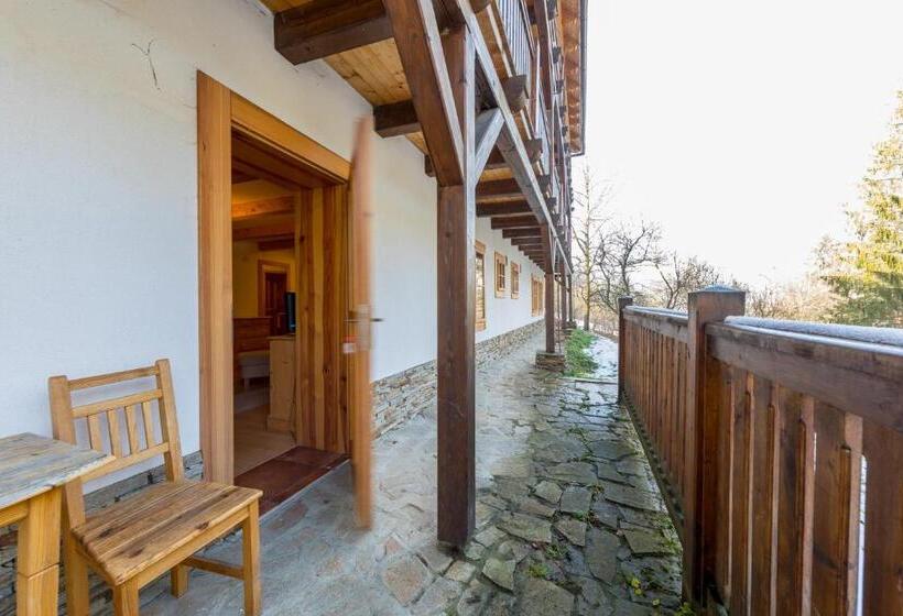 آپارتمان 1 خوابه با چشم‌انداز, Valašské Chalupy Resort
