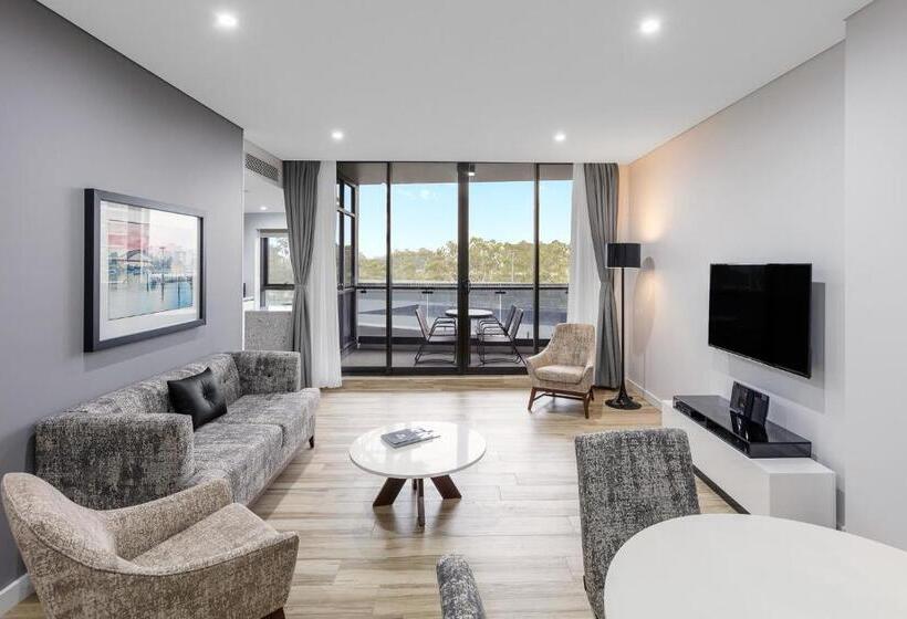 Люкс 2 Спальни, Meriton Suites Church Street, Parramatta