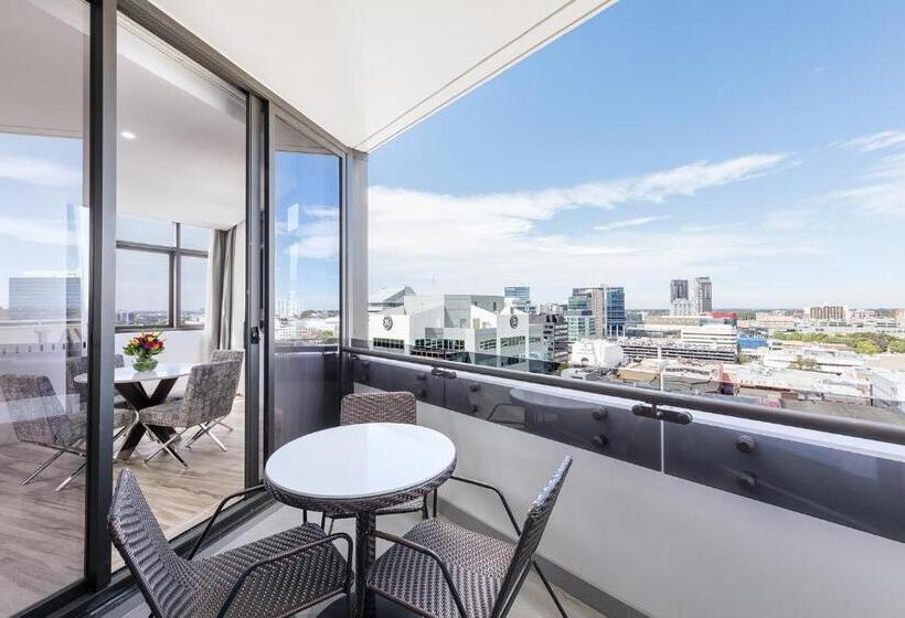 Люкс 2 Спальни, Meriton Suites Church Street, Parramatta