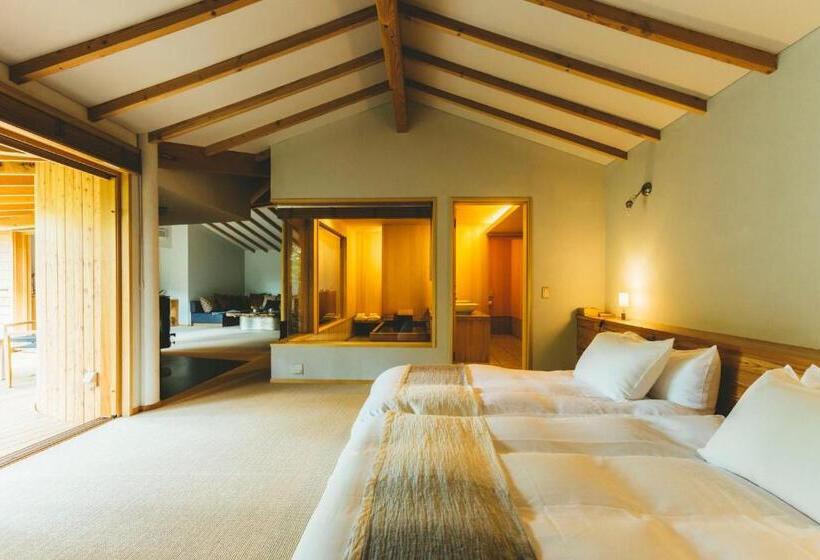 1침실 빌라 정원 전망, Hakone Retreat Villa 1/f