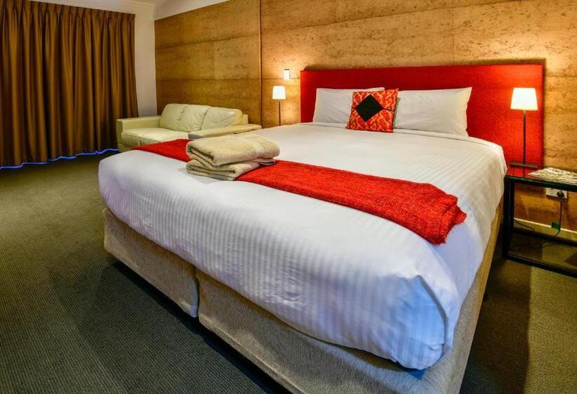 스탠다드 룸 킹사이즈 침대, Crossroads Ecomotel